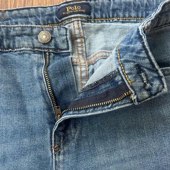 POLO RALPH LAUREN The Hampton Straight Leg Boys Blue Jeans Medium Wash Size 20 - Picture 8 of 15